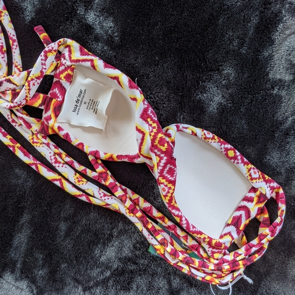 Issa de'mar Bandeau Bikini Top NWT - Picture 7 of 8